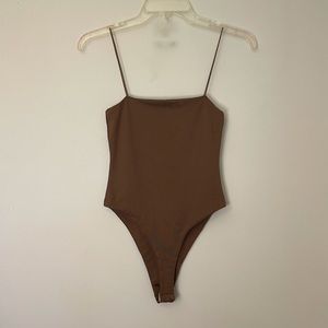 SHEIN Brown Bodysuit